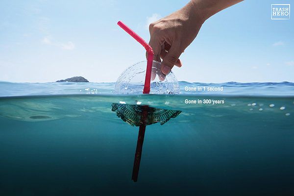 Plastic Waste Advertising