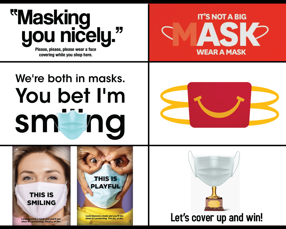 face mask signs